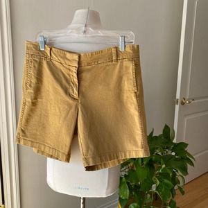 J. Crew  7" Chino Shorts Size 10